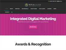 Tablet Screenshot of mediavisioninteractive.com